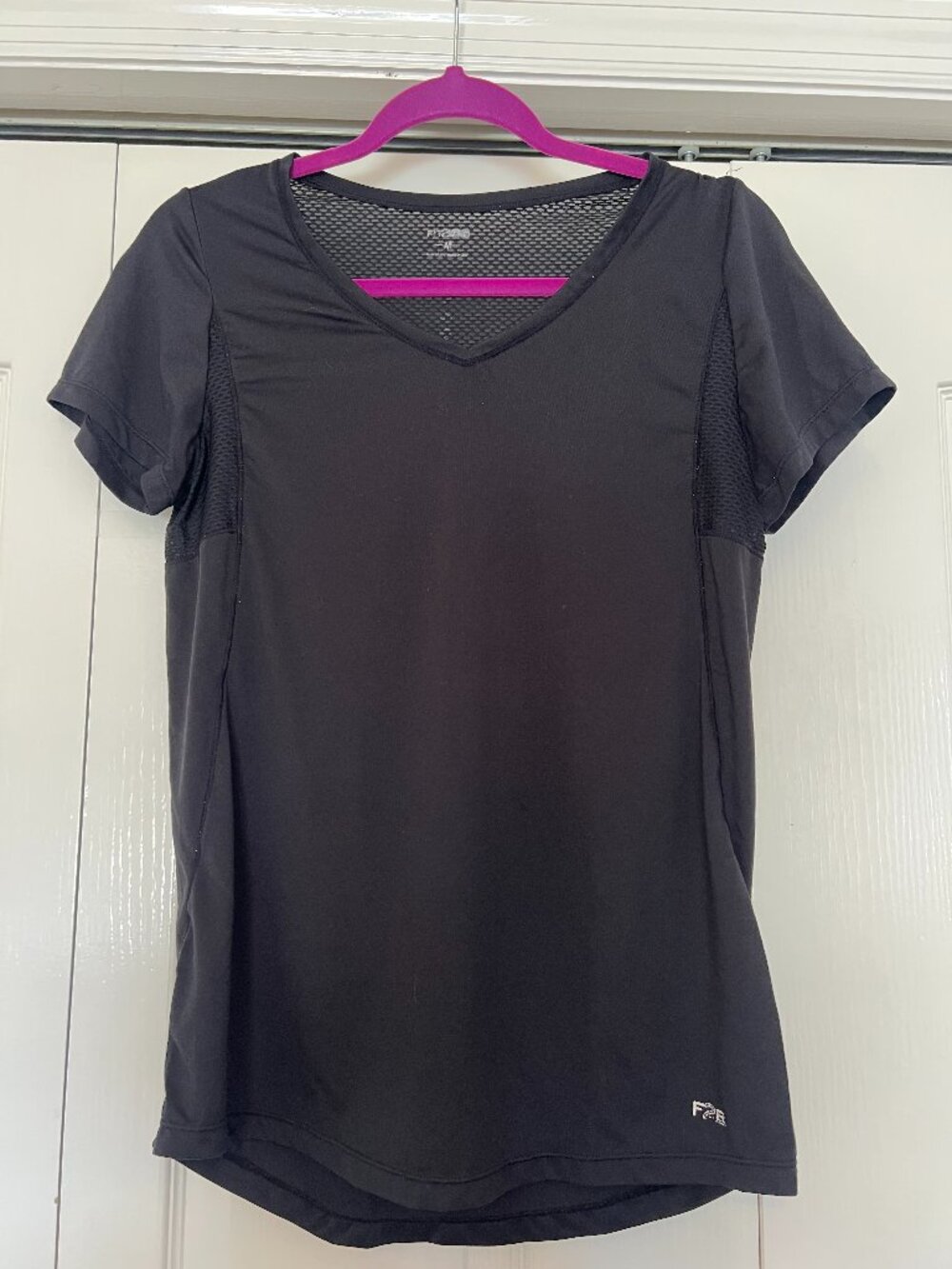 Black Fit 2 Run Workout Top
